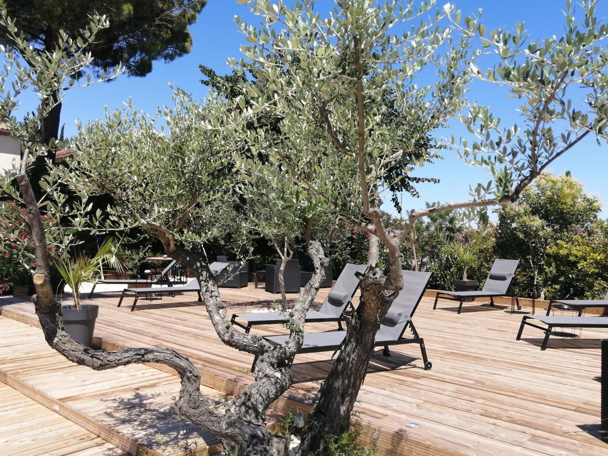 A L'Oree Des Vignes Montady Exteriér fotografie